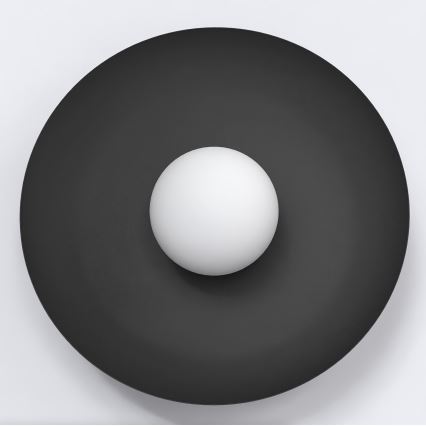 Επιτοίχιο φωτιστικό INSPO 1xG9/8W/230V μαύρο