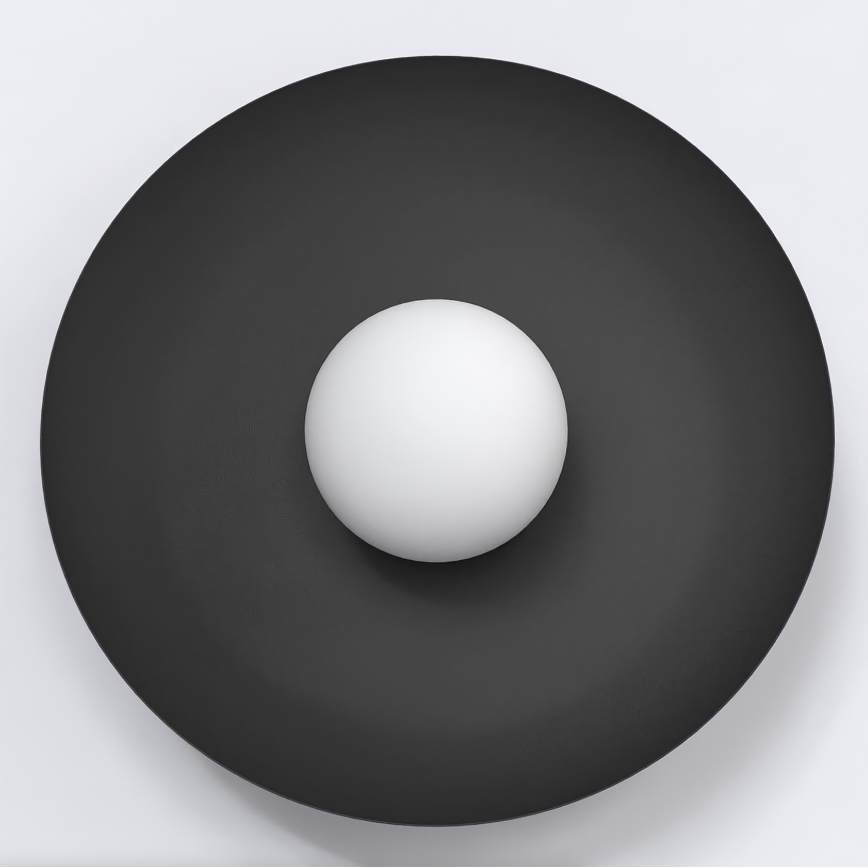 Επιτοίχιο φωτιστικό INSPO 1xG9/8W/230V μαύρο