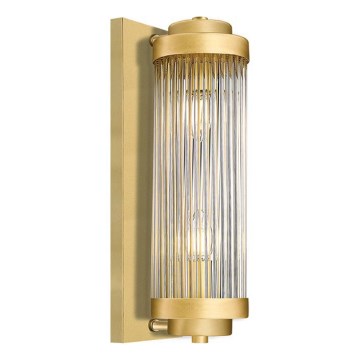 Επιτοίχιο φωτιστικό KAROLINA 2xE14/40W/230V, χρυσό