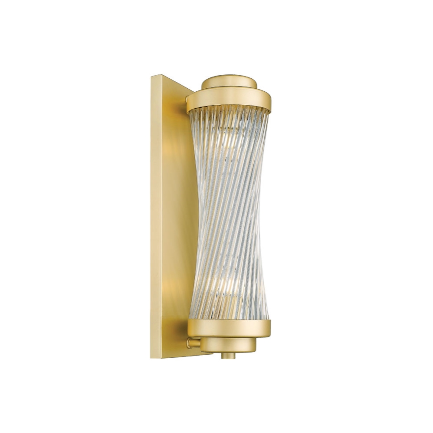 Επιτοίχιο φωτιστικό KAROLINA 2xE14/40W/230V, χρυσό