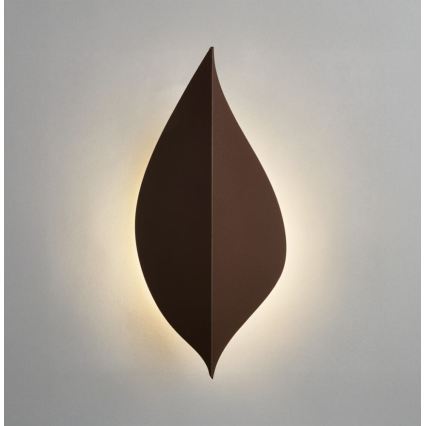 Επιτοίχιο φωτιστικό LED AMALFI LED/10W/230V καφέ