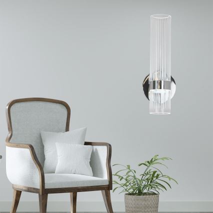 Επιτοίχιο φωτιστικό LED AMBIENTE LED/6W/230V 3000/4000/6000K γυαλιστερό χρώμιο