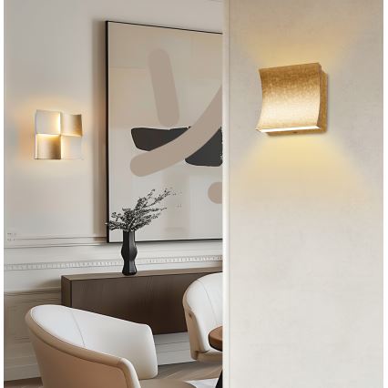 Επιτοίχιο φωτιστικό LED ARIELLA LED/24W/230V χρυσό