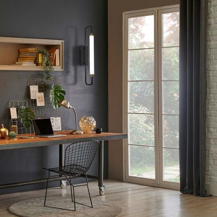 Επιτοίχιο φωτιστικό LED FELICJA LED/14W/230V 4000K μαύρο