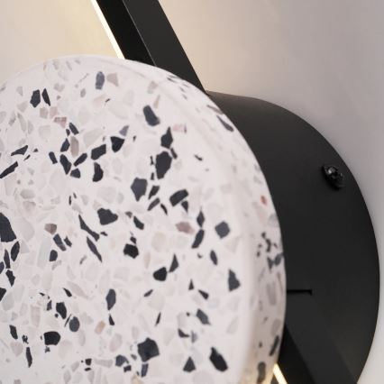 Επιτοίχιο φωτιστικό LED FLORENTYNA LED/24W/230V 4000K μαύρο/λευκό