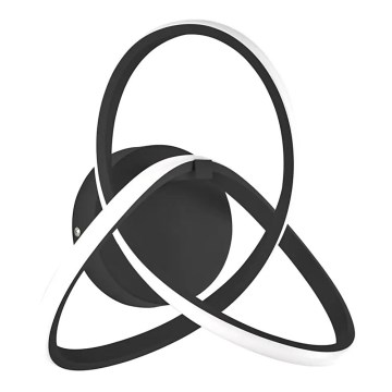 Επιτοίχιο φωτιστικό LED INDIGO LED/14W/230V μαύρο