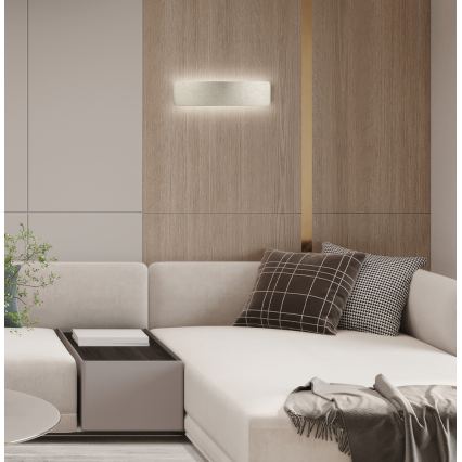 Επιτοίχιο φωτιστικό LED KELDA LED/12W/230V 3000K/4000K ασημένιο