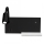 Επιτοίχιο φωτιστικό LED SHELF LED/4W+LED/5W+LED/2W/230V μαύρο