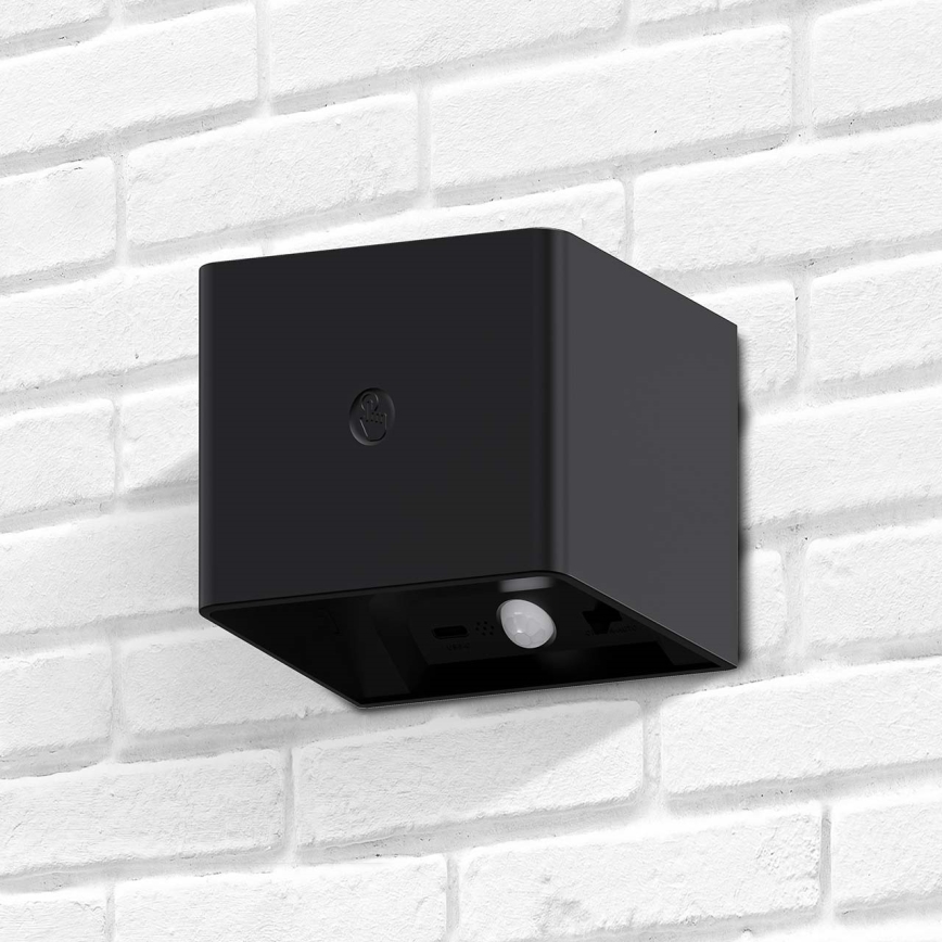 LED Dimming τοίχου αφής φωστικό με αισθητήρα MIRI LED/2,5W/3,7V 3000/4000/6400K 4000 mAh μαύρο