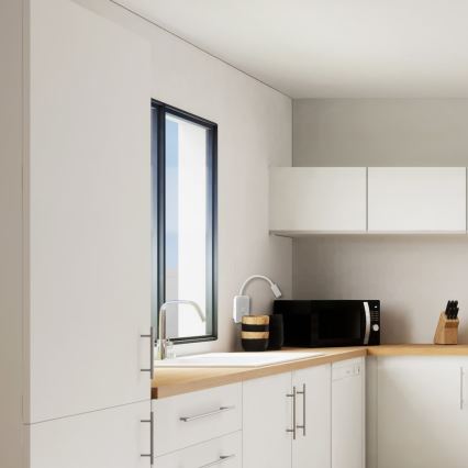 Επιτοίχιο φωτιστικό LED με ευλύγιστο βραχίονα και θύρα USB, BASE LED/8W + LED/2W/230V, λευκό