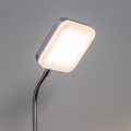 Επιτοίχιο φωτιστικό LED με βύσμα LED/3,2W/230V γυαλιστερό χρώμιο