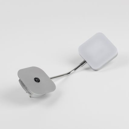 Επιτοίχιο φωτιστικό LED με βύσμα LED/3,2W/230V γυαλιστερό χρώμιο