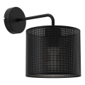 Επιτοίχιο φωτιστικό LOFT SHADE 1xE27/60W/230V μαύρο