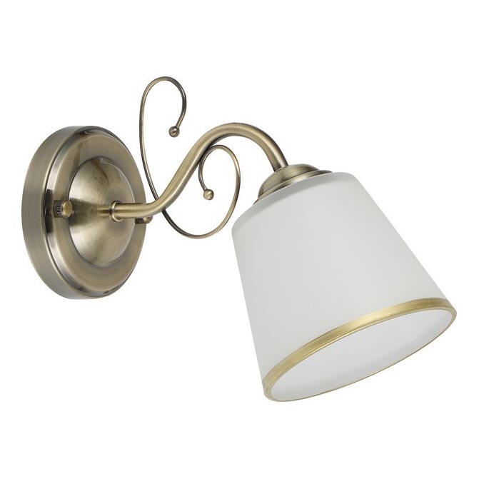 Επιτοίχιο φωτιστικό LOSANNA 1xE14/40W/230V σε μπρούτζο