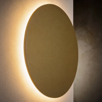 Επιτοίχιο φωτιστικό LUNA 2xG9/8W/230V διάμ. 20 εκ. χρυσό