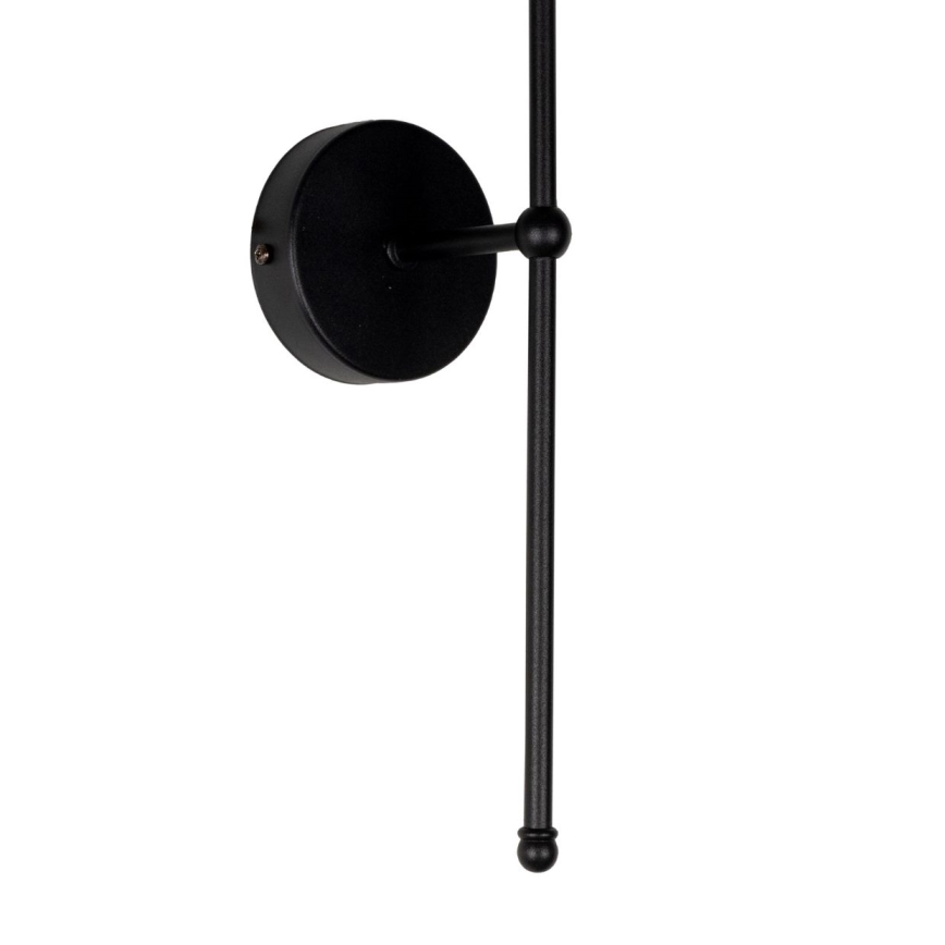 Επιτοίχιο φωτιστικό MADELA 1xE14/40W/230V λευκό/μαύρο