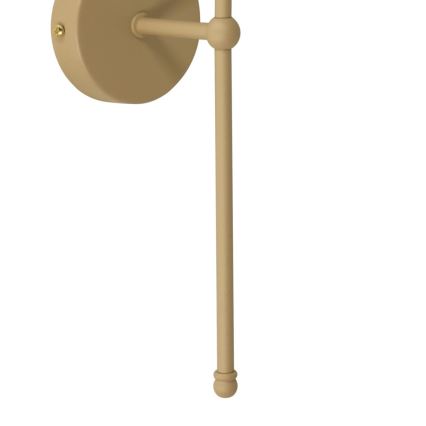 Επιτοίχιο φωτιστικό MADELA 1xE14/40W/230V μαύρο/μπεζ