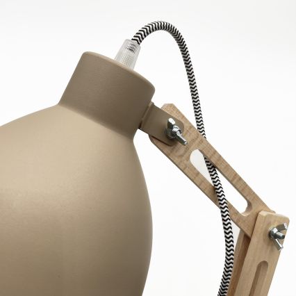 Επιτοίχιο φωτιστικό MARCELLO 1xE27/15W/230V μπεζ