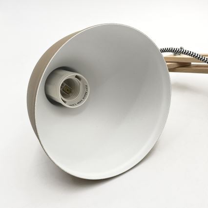 Επιτοίχιο φωτιστικό MARCELLO 1xE27/15W/230V μπεζ