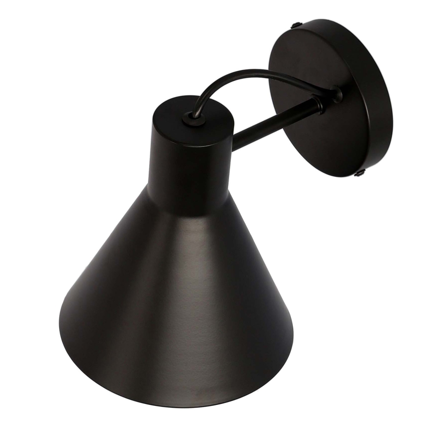 Επιτοίχιο φωτιστικό MORE 1xE27/40W/230V μαύρο