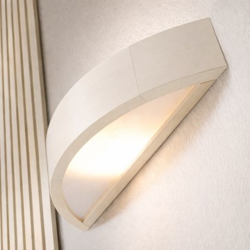 Επιτοίχιο φωτιστικό NATURAL 1xE27/60W/230V πεύκο/κρεμ