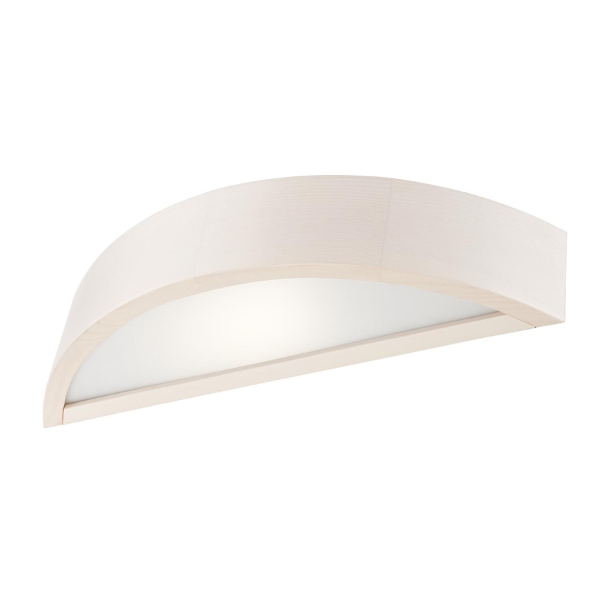 Επιτοίχιο φωτιστικό NATURAL 1xE27/60W/230V πεύκο/κρεμ