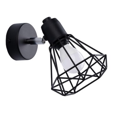 Επιτοίχιο φωτιστικό σημείου ARTEMIS 1xE14/40W/230V μαύρο