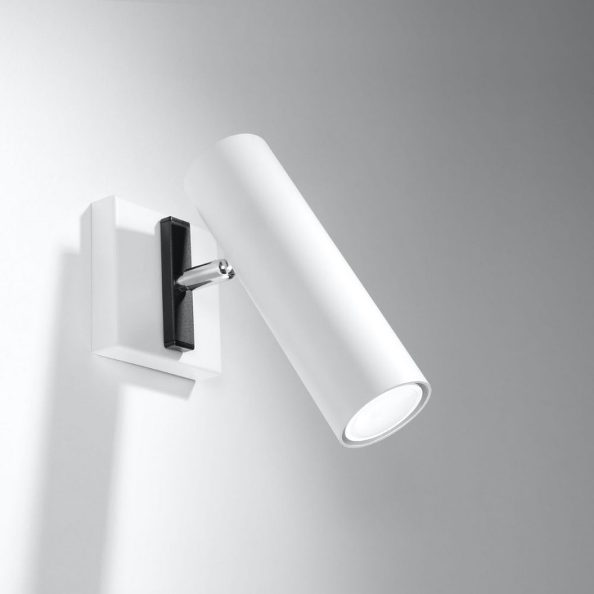 Επιτοίχιο φωτιστικό σποτ DIREZIONE 1xGU10/40W/230V λευκό