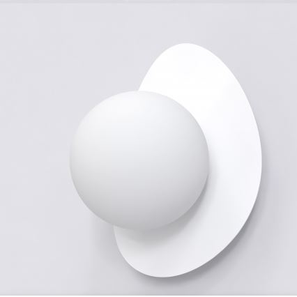 Επιτοίχιο φωτιστικό OVO 1xG9/8W/230V λευκό
