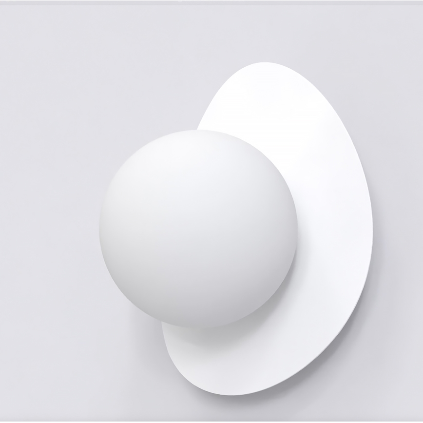 Επιτοίχιο φωτιστικό OVO 1xG9/8W/230V λευκό