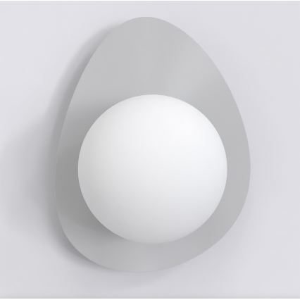 Επιτοίχιο φωτιστικό OVO 1xG9/8W/230V γκρι
