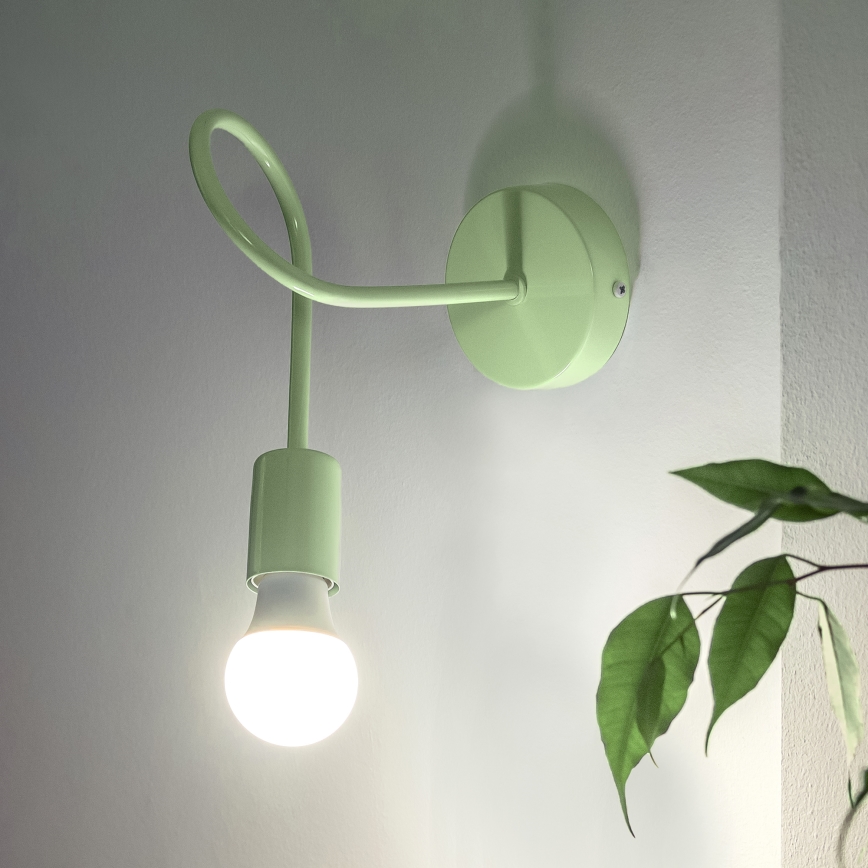 Επιτοίχιο φωτιστικό OXFORD 1xE27/15W/230V πράσινο