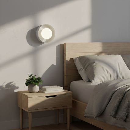 Επιτοίχιο φωτιστικό OZZY 1xG9/8W/230V λευκό