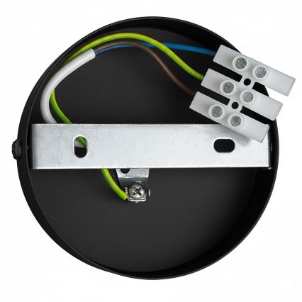 Επιτοίχιο φωτιστικό PAFOS 1xE27/15W/230V μαύρο