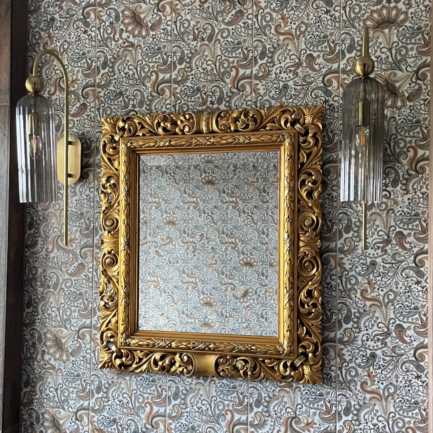 Επιτοίχιο φωτιστικό PIEGA 1xE14/40W/230V μπρούτζινο/καπνιστό μαύρο