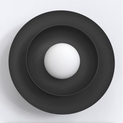 Επιτοίχιο φωτιστικό POPPI 1xG9/8W/230V μαύρο