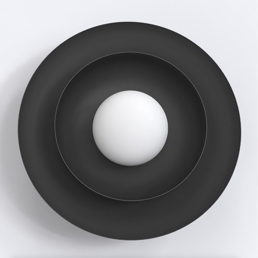 Επιτοίχιο φωτιστικό POPPI 1xG9/8W/230V μαύρο