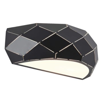 Επιτοίχιο φωτιστικό REUS 1xE27/40W/230V μαύρο