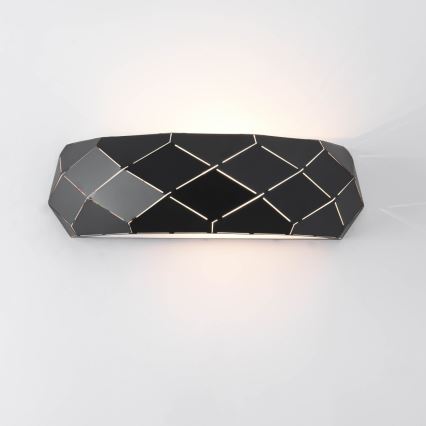 Επιτοίχιο φωτιστικό REUS 1xE27/40W/230V μαύρο