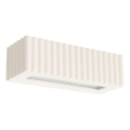 Επιτοίχιο φωτιστικό RIGATA 1xE27/15W/230V κεραμικό/κρεμ