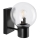 Επιτοίχιο φωτιστικό SFERIO 1xE14/5W/230V μαύρο/διάφανο