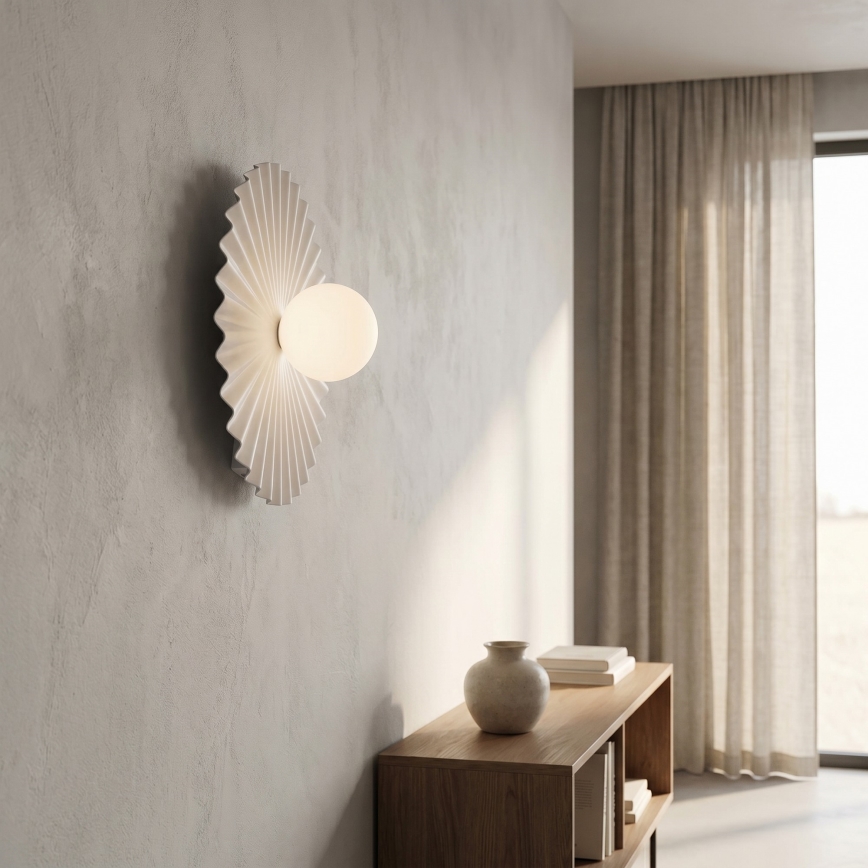 Επιτοίχιο φωτιστικό UMBRA 1xG9/8W/230V λευκό