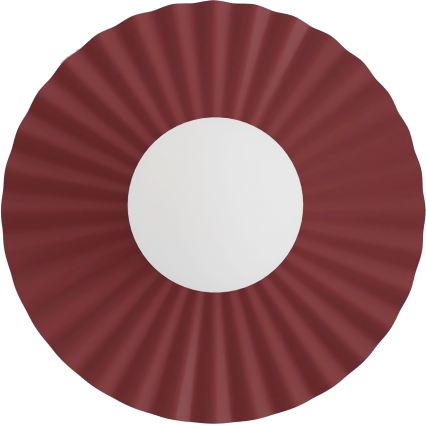 Επιτοίχιο φωτιστικό UMBRA 1xG9/8W/230V κόκκινο