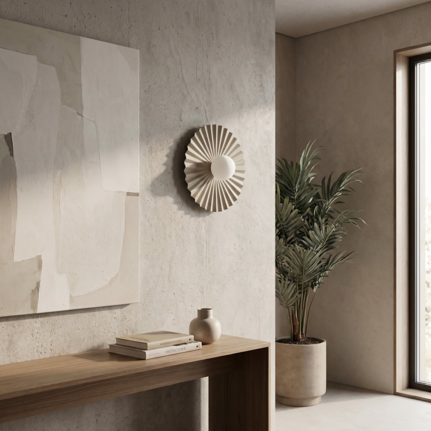 Επιτοίχιο φωτιστικό UMBRA 1xG9/8W/230V σε μπεζ
