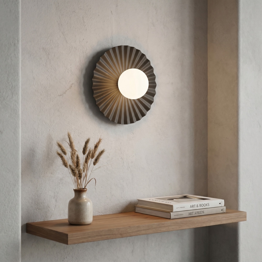Επιτοίχιο φωτιστικό UMBRA 1xG9/8W/230V μαύρο