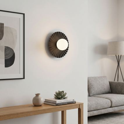 Επιτοίχιο φωτιστικό UMBRA 1xG9/8W/230V μαύρο