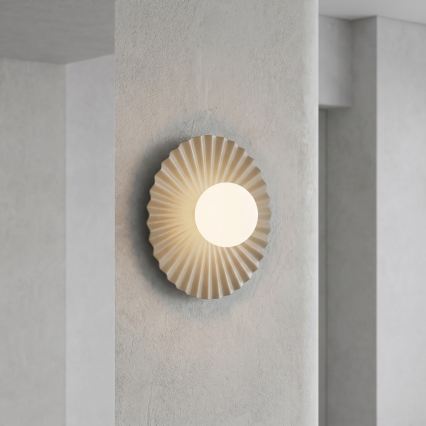 Επιτοίχιο φωτιστικό UMBRA 1xG9/8W/230V μπεζ