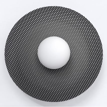 Επιτοίχιο φωτιστικό VIBEZ 1xG9/8W/230V μαύρο