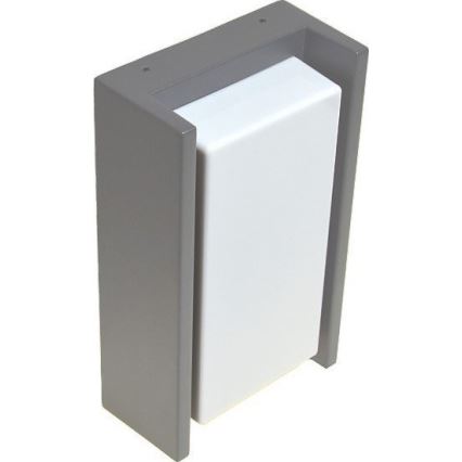 Επιτοίχιο φωτιστικό εξωτερικού χώρου ARAGO 1xE27/60W/230V IP54 γκρι