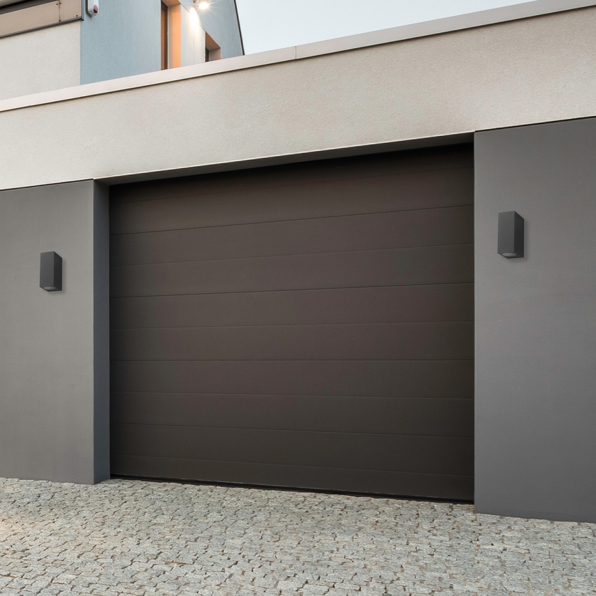 Επιτοίχιο φωτιστικό εξωτερικού χώρου BOKA 2xGU10/60W/230V IP44 μαύρο